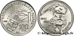 AZORES 100 Escudos 100e anniversaire de la mort du poète Antero de Quental 1991