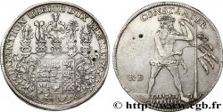 GERMANY - BRUNSWICK-WOLFENBUTTEL 1 Thaler Duché de Brunswick-Wolfenbuttel frappe au nom de Anthon Ulrich 1706