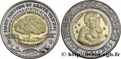 ÉTATS UNIS D AMÉRIQUE - Tribus Amérindiennes 5 Dollars Proof Iipay Nation of Santa Ysabel “fillette et lapin” 2012 