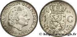 PAYS-BAS 1 Gulden Juliana 1954  SUP