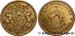 TERRE-NEUVE 1/2 Penny armes / R. & I.S. Rutherford - St John’s 1841 Heaton