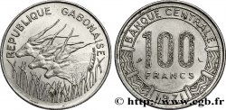 GABON 100 Francs antilopes 1971 Paris