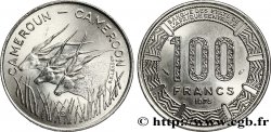 KAMERUN 100 Francs légende bilingue, type BEAC antilopes 1975 Paris