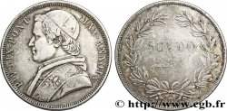 VATICAN ET ÉTATS PONTIFICAUX 1 Scudo Pie IX an IX 1854 Rome