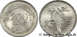 COLOMBIE 200 Pesos Ara rouge 2012