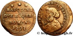 VATICANO E STATO PONTIFICIO 2 1/2 Baiocchi St Pierre 1797 Rome