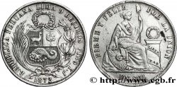 PÉROU 1 Sol Liberté assise 1872 Lima
