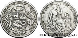 PÉROU 1 Sol emblème / “Liberté” 1926 Lima