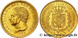 ITALY - KINGDOM OF SARDINIA 80 Lire or Charles Félix de Savoie 1828 Turin