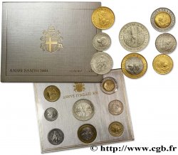 VATICAN AND PAPAL STATES Série 8 monnaies Jean-Paul II an XXII 2000 Rome