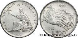 ITALIA 500 Lire Centenaire de l’Unité Italienne 1961 Rome - R