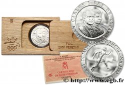 ESPAGNE 2000 Pesetas Proof J.O. de Barcelone : athlète grec 1990 Madrid
