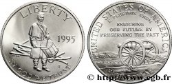 ÉTATS-UNIS D AMÉRIQUE 1/2 Dollar Préservation des champs de bataille de la Guerre Civile 1995 San Francisco - S