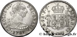 MEXIQUE 2 Reales Charles III d’Espagne 1781 Mexico