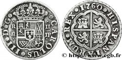ESPAGNE 2 Reales Charles III d’Espagne JP 1760 Mexico