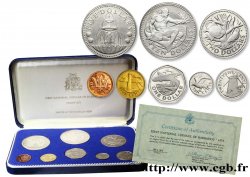 BARBADE Série Proof 8 monnaies 1973 Franklin Mint
