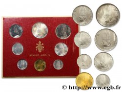 VATICANO E STATO PONTIFICIO Série 8 monnaies Paul VI an IV 1968 Rome