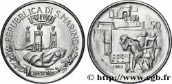 SAINT-MARIN 50 Lire “les conquêtes sociales” 1982 Rome - R