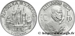 SAINT-MARIN 10 Lire Alessandro Volta 1984 Rome