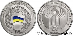 UKRAINE 2 Hryvni 20e anniversaire de la fondation de la Communauté des États Indépendants 2011