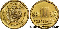 PERú 10 Centimos emblème 2007 Lima