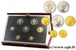 HONG KONG Série Proof de 7 monnaies 1988