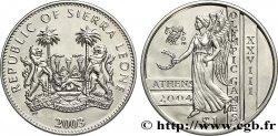 SIERRA LEONE 1 Dollar Proof Jeux Olympiques d’Athènes, déesse Niké 2003 Pobjoy Mint