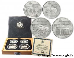 CANADA Coffret Proof 4 Monnaies Jeux Olympiques Montréal 1976 série II 1974