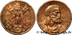 VATICAN ET ÉTATS PONTIFICAUX 10 Centesimi frappe au nom de Pie XI an XIII / Saint Paul 1934 Rome