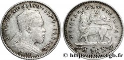 ÉTHIOPIE 1 Gersh Ménélik II / lion EE1895 1903 Paris - A