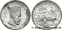 ÉTHIOPIE 10 Matonas Hailé Selassié I EE1923 / lion éthiopien 1930 Addis-Abeba