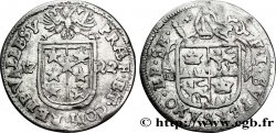 SUISSE - MONNAIES CANTONALES 1 Batzen canton du Valais (Sitten) frappe au nom de l’évêque François-Joseph Supersaxo 1722