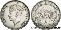 AFRIQUE DE L EST 1 Shilling Georges VI / lion 1950 Heaton - H