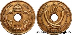 AFRIQUE DE L EST 10 Cents frappe au nom d’Edouard VIII 1936 Heaton - H