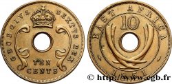 AFRIQUE DE L EST 10 Cents frappe au nom de Georges VI 1951 Londres