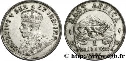 AFRIQUE DE L EST 1 Shilling Georges V / lion 1925 British Royal Mint