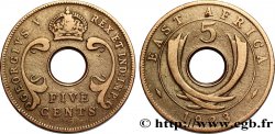 AFRIQUE DE L EST 5 Cents frappe au nom de Georges V 1923