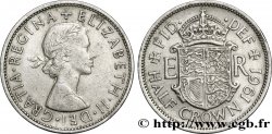 VEREINIGTEN KÖNIGREICH 1/2 Crown Élisabeth II 1961