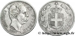 ITALY 2 Lire Humbert Ier 1881 Rome - R