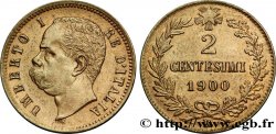ITALIE 2 Centesimi Humbert Ier 1900 Rome - R