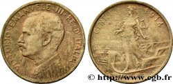 ITALIEN 1 Centesimo Victor Emmanuel III 1914 Rome - R