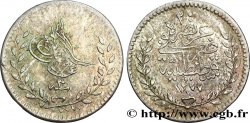 TURQUIE 20 Para au nom de Abdul Aziz AH1277 an 3 1863 Constantinople