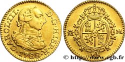 ESPAGNE 1/2 Escudo Charles III / armes M 1788 Madrid