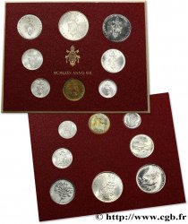 VATICAN ET ÉTATS PONTIFICAUX Série 8 monnaies Paul VI an XIII 1975 Rome