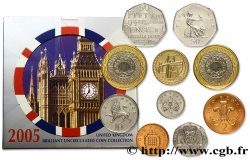 UNITED KINGDOM Série 10 monnaies 2005 2005 Llantrisant