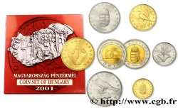 HONGRIE Série 7 monnaies 2001 2001 