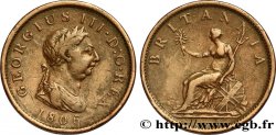 ROYAUME-UNI 1 Penny Georges III tête laurée 1806 Soho