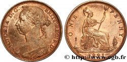ROYAUME-UNI 1 Penny Victoria “Bun Head” 1891