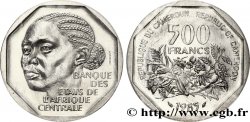 CAMEROON Essai de 500 Francs femme légende bilingue 1985 Paris