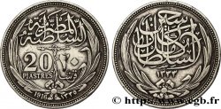 EGYPT 20 Piastres frappe au nom de Hussein Kamal Pacha an AH 1335 1916